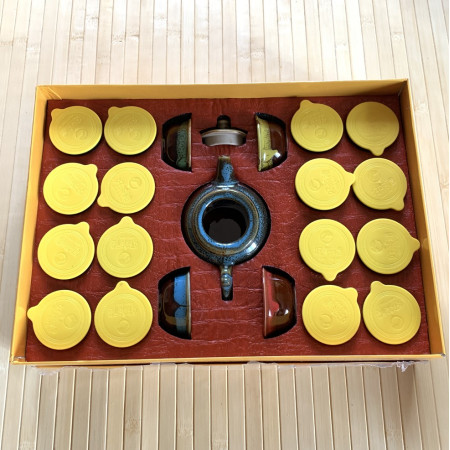 Подарочный набор посуды с Да Хун Пао